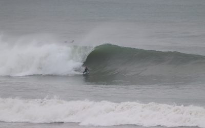Surfing in croyde